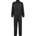 Trainingsanzug SERGIO TACCHINI "CARSON 024 TRACKSUIT Herren", Herren, Gr. L, schwarz, 100% POLYESTER, slim fit, Sportanzüge, Trainingsanzug Herren, Tracksuit, Retro, Outdoor, Jogging, Streetwear