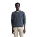 Rundhalspullover MARC O'POLO Gr. XXL, blau (moon stone) Herren Pullover