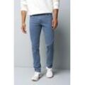 5-Pocket-Jeans MEYER "M5 Slim", Herren, Gr. 36, Länge 36, blau, 75% Baumwolle;21% Lyocell;4% Elasthan, unifarben, casual, slim fit lang, Jeans, aus Bio-Baumwolle