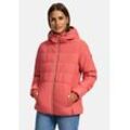 Steppjacke MARIKOO "Alemee", Damen, Gr. L, rot (rouge), Obermaterial: 100% Polyester; Innenmaterial: 100% Polyester;Futter&Wattierung: 100% Polyester, Jacken, Mit warmen Fleecestoff im Inneren