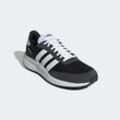 Sneaker ADIDAS SPORTSWEAR "RUN 70S", Gr. 40, schwarz-weiß (core schwarz, cloud weiß, carbon), Leder, Textil, sportlich, Schuhe