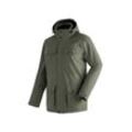 Funktionsjacke MAIER SPORTS "Knuth" Gr. 48, grün (moosgrün), Herren, 100% Polyester, Jacken, Herren Outdoorjacke, wind/wasserdichte Jacke, mTHERM Isolation