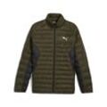 Winterjacke PUMA "PACKLITE PRIMALOFT JACKET" Gr. L, grün (schwarz olive), Herren, Obermaterial: 100% Polyamid, unifarben, Jacken