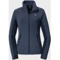 Fleecejacke SCHÖFFEL "Fleece Jacket Lodron L" Gr. 38, blau (8820, blau) Damen Jacken