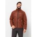 Daunenjacke JACK WOLFSKIN "PASSAMANI DOWN JKT M" Gr. L (52), rosa (carmine) Herren Jacken