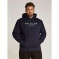 Hoodie TOMMY HILFIGER BIG & TALL "BT-BIG HILFIGER HOODY-B" Gr. XXL, blau (desert sky), Herren, Sweatware, Obermaterial: 63% Baumwolle, 37% Polyester, Sweatshirts, in Großen Größen, mit Logostickerei am Ärmel