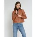 Maze Lederjacke Damen, cognac