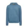 BOSS Orange Kapuzenpullover Herren Baumwolle, indigo