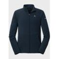 Fleecejacke SCHÖFFEL "Fleece Jacket Toreck M", Herren, Gr. 54, blau (8820, blau), Oberstoff: 94% Polyester 6% Elasthan, sportlich, regular fit, hoch geschlossener Ausschnitt, Langarm, Jacken