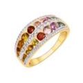 Fingerring LADY Gr. 18, gold (gelbgold 375), Fingerringe, Damen, 18, Metall-Gold, Metall, Gold