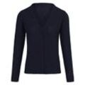 Strickjacke aus 100% SUPIMA®-Baumwolle Peter Hahn blau