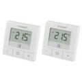 HOMEMATIC IP Smart Home 154666A0, Wandthermostat basic, 2 Stück