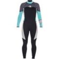 Neoprenanzug F2 "Neoprene Gipsy Women" Gr. M, blau (grau, schwarz, türkis), Sportanzüge, M, Obermaterial: 90% Neopren, 10% Nylon