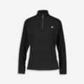 Schwarzes Fleece-Sweatshirt