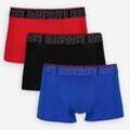 3er-Pack mehrfarbige Damien Boxershorts