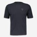 Schwarzes Sport-T-Shirt