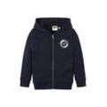 TOM TAILOR Jungen Kapuzen Hoodie mit Logoprint, blau, Logo Print, Gr. 92/98