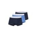 TOM TAILOR Herren Pants im 3er-Set, blau, Uni, Gr. 5