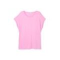 TOM TAILOR DENIM Damen Basic T-Shirt, rosa, Gr. XXL