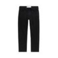 TOM TAILOR DENIM Herren Loose Straight Jeans, schwarz, Uni, Gr. 28/32