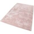 Hochflor-Teppich ESPRIT "Relaxx" Teppiche Gr. B: 80cm, 25mm, L: 150cm, rosa Wohnzimmer, sehr große Farbauswahl, weicher dichter Hochflor