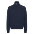 Polo Sylt Strickpullover Herren Wolle, blau