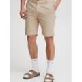 Solid Chinoshorts Herren Baumwolle, beige