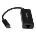 StarTech.com USB C to Gigabit Ethernet Adapter - Black - USB 3.1 to RJ45 LAN Network Adapter - USB Type C to Ethernet (US1GC30B) - Netzwerkadapter - USB-C - Gigabit Ethernet