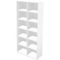 Schäfer Shop Genius Regal TETRIS WALL, 6 Ordnerhöhen, B 1000 x T 420 x H 2250 mm, weiß