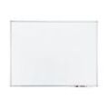 Franken Whiteboard X-tra! Line, Wandmontage im Hoch- & Querformat, weiß emailliert, antimikrobiell, Aluminiumrahmen, magnethaftend, Ablageschale, B 1200 x H 900 mm, SC3803