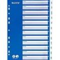 LEITZ® PP-Register mit blauem Deckblatt, Kalender Jan.-Dez.