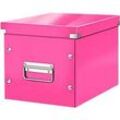 LEITZ® Aufbewahrungsbox Click + Store, für ovale/höhere Gegenstände 260 x 240 x 260 mm, pink