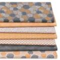 Patchwork- und Quiltpaket "Grafik", orange-color