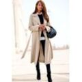 LASCANA Trenchcoat beige Gr. 34 für Damen. Figurumspielend. Nachhaltig.