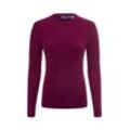 Polo Ralph Lauren Pullover mit Cashmere-Anteil Damen Wolle, aubergine