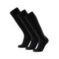 DANISH ENDURANCE Sportsocken Damen Baumwolle, schwarz