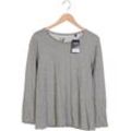 Ulla Popken Damen Langarmshirt, grau, Gr. 42