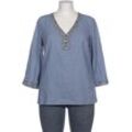 Emilia Lay Damen Bluse, blau, Gr. 42