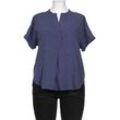 Peter Hahn Damen Bluse, blau, Gr. 42