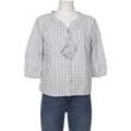 Peter Hahn Damen Bluse, blau, Gr. 40