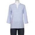 Peter Hahn Damen Bluse, blau, Gr. 38