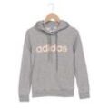 adidas Damen Kapuzenpullover, grau, Gr. 34