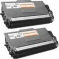 2 Ampertec Toner kompatibel mit Brother TN-3380 Doppelpack schwarz