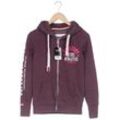 Superdry Damen Kapuzenpullover, bordeaux, Gr. 34
