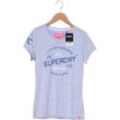 Superdry Damen T-Shirt, hellblau, Gr. 36