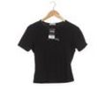 Comma Damen T-Shirt, schwarz, Gr. 38