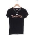 Tommy Jeans Damen T-Shirt, schwarz, Gr. 36