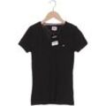 Tommy Jeans Damen T-Shirt, schwarz, Gr. 34