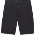 TOM TAILOR DENIM Herren Relaxed Cargoshorts, grau, Uni, Gr. M