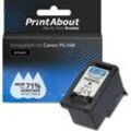 PrintAbout Druckerpatrone kompatibel mit Canon PG-540 - Schwarz